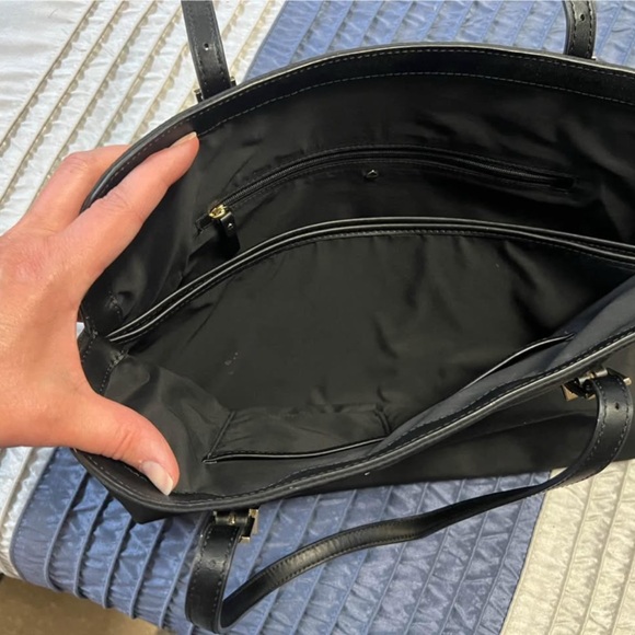 Kate Spade Black Laptop Bag with Structured Design - Picture 3 of 4